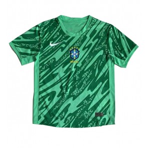 Brasilien Målvakt Hemmatröja Copa America 2024 Kortärmad